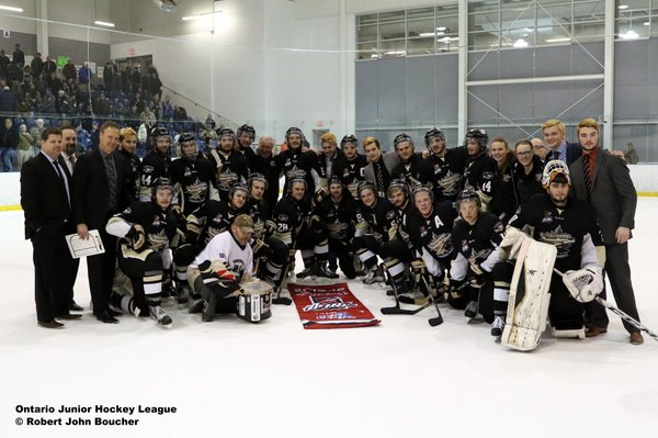 TRENTON GOLDEN HAWKS FLY TO THE OJHL BUCKLAND&nbsp;CUP